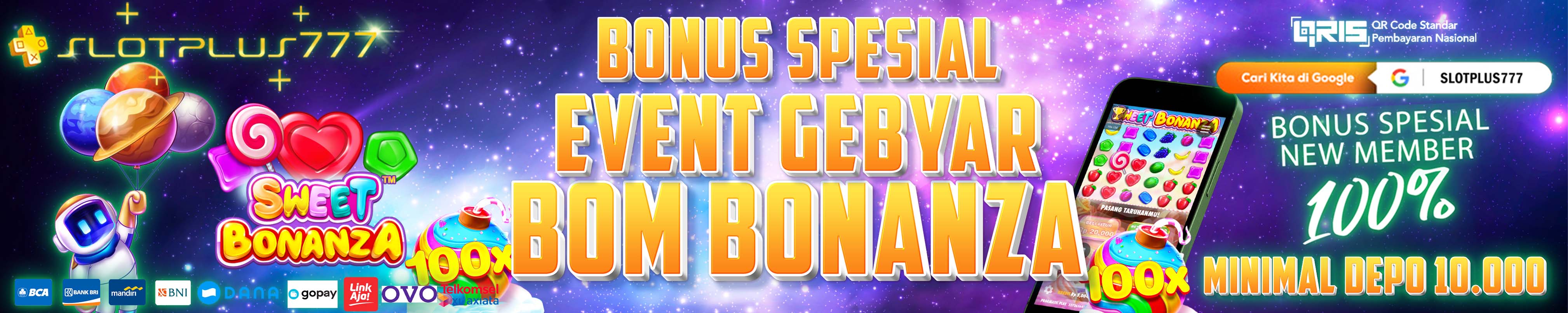 SLOTPLUS777 EVENT BONUS GEBYAR BONANZA